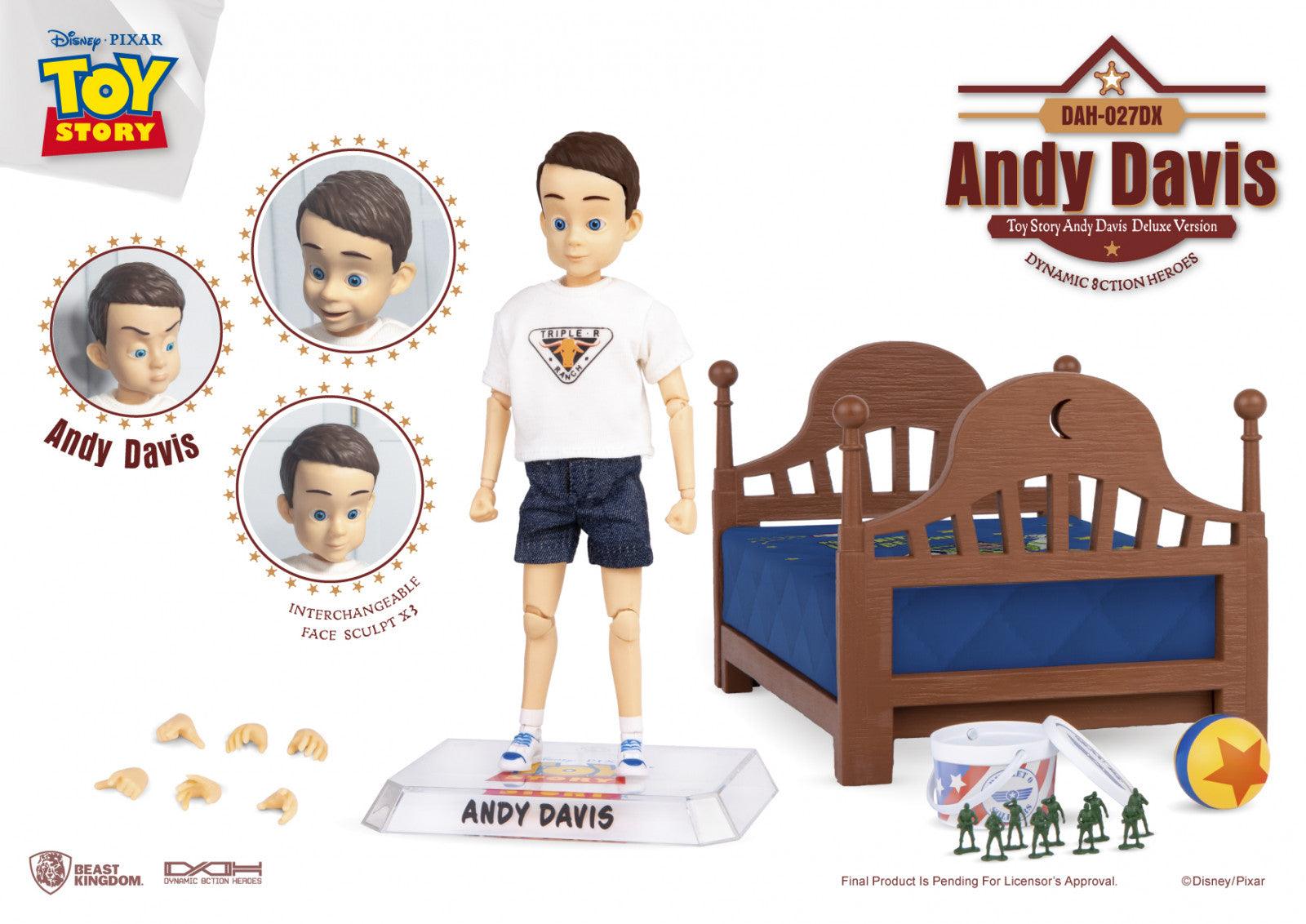 VR-103256 Beast Kingdom Dynamic Action Heroes Toy Story Andy Davis Deluxe Version - Beast Kingdom - Titan Pop Culture