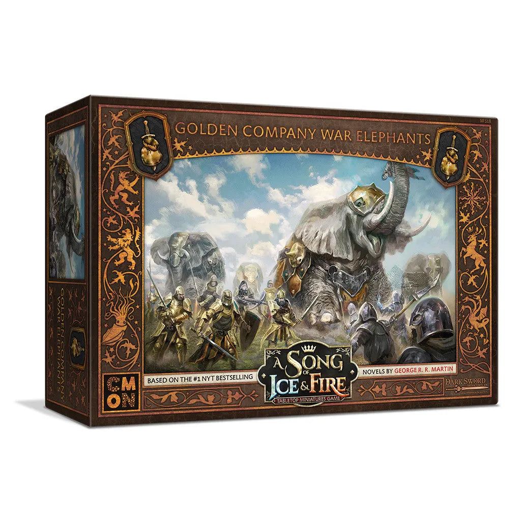 A Song of Ice and Fire TMG - Golden Company Elephants