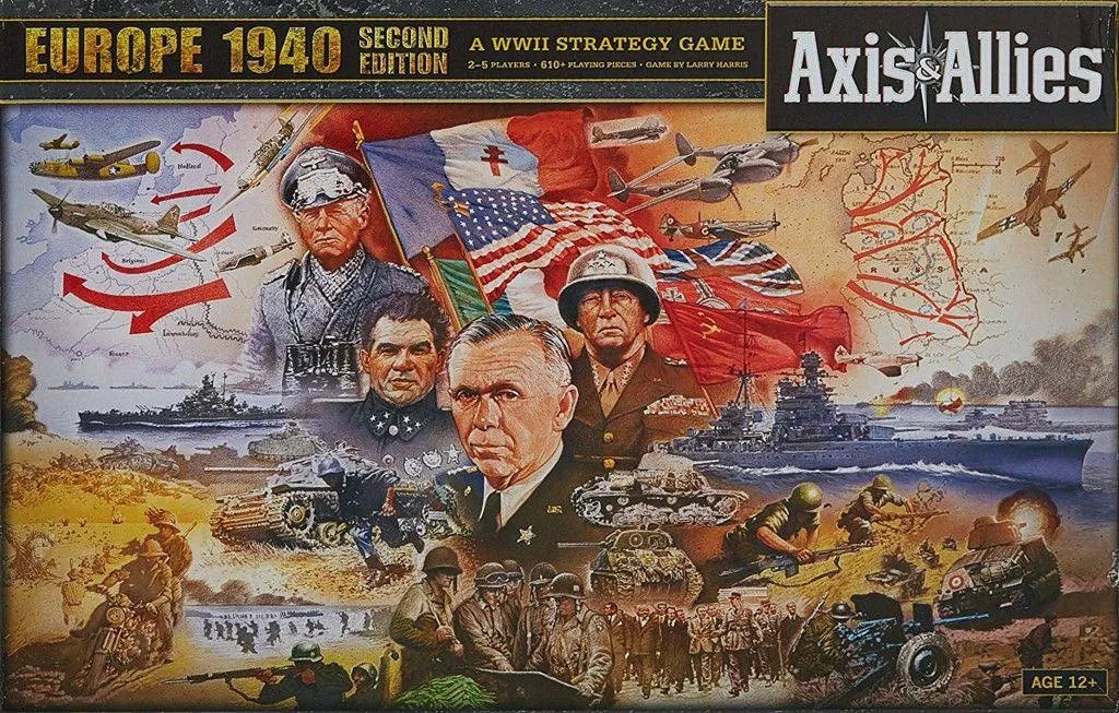 VR-103690 Axis & Allies 1940 Europe Second Edition - Renegade Game Studios - Titan Pop Culture