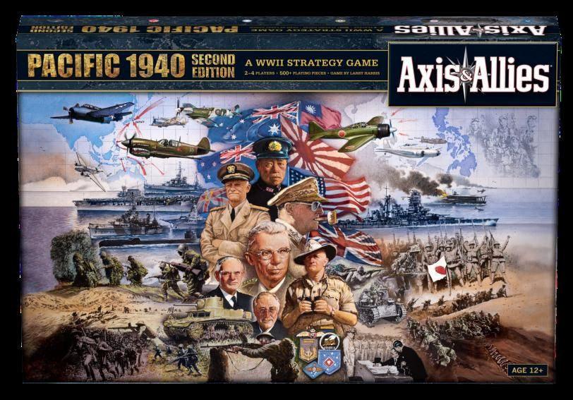 VR-103691 Axis & Allies 1940 Pacific Second Edition - Renegade Game Studios - Titan Pop Culture