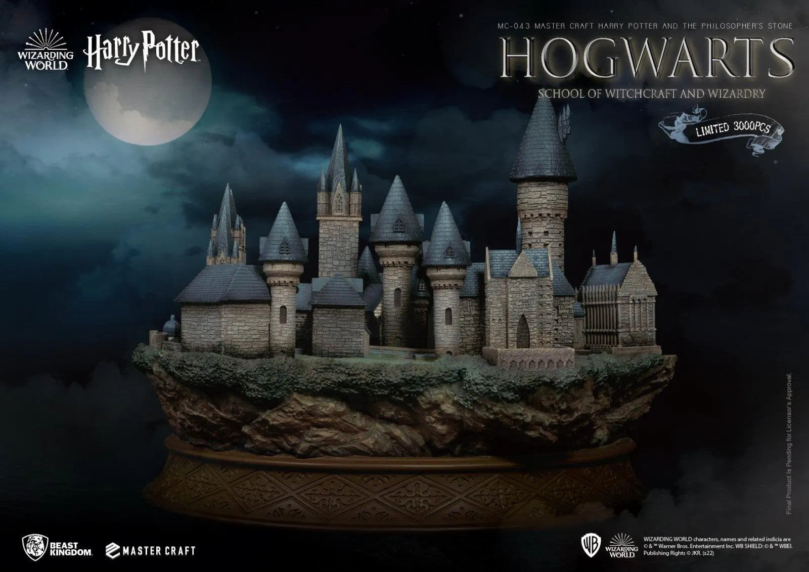 VR-103956 Beast Kingdom Master Craft Harry Potter and the Philosophers Stone Hogwarts School of Witchcraft and Wizardry - Beast Kingdom - Titan Pop Culture