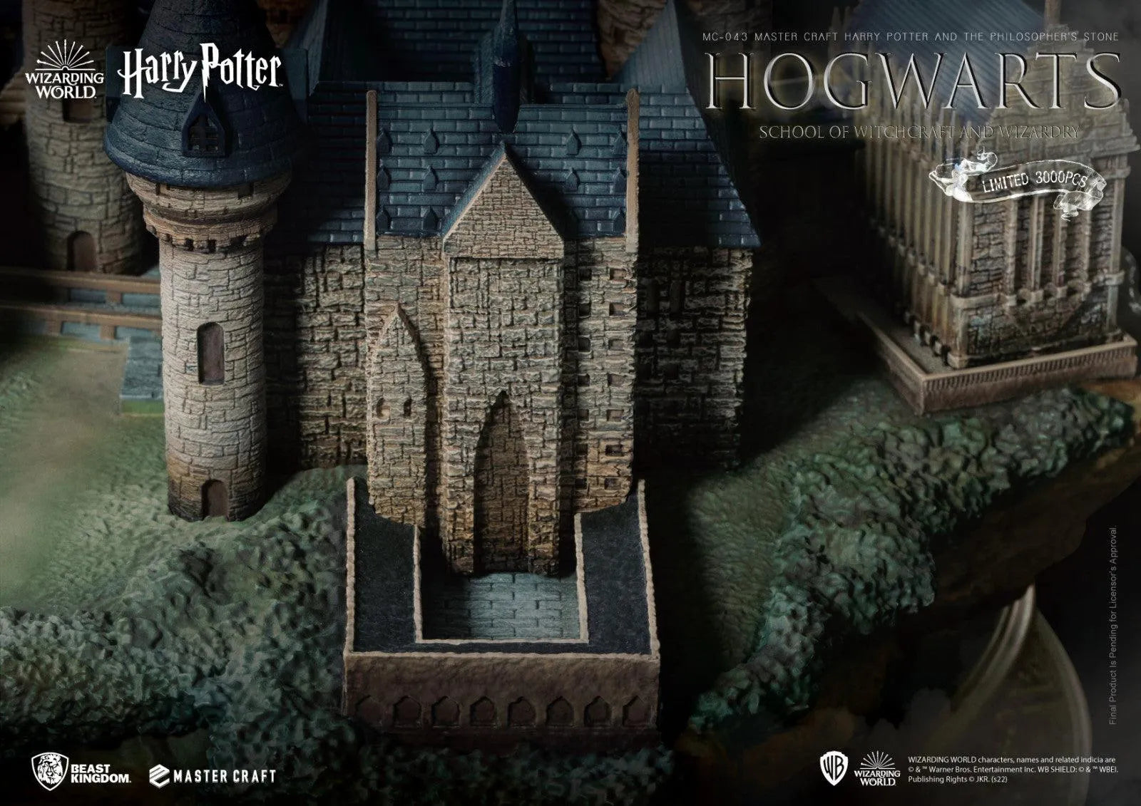 VR-103956 Beast Kingdom Master Craft Harry Potter and the Philosophers Stone Hogwarts School of Witchcraft and Wizardry - Beast Kingdom - Titan Pop Culture