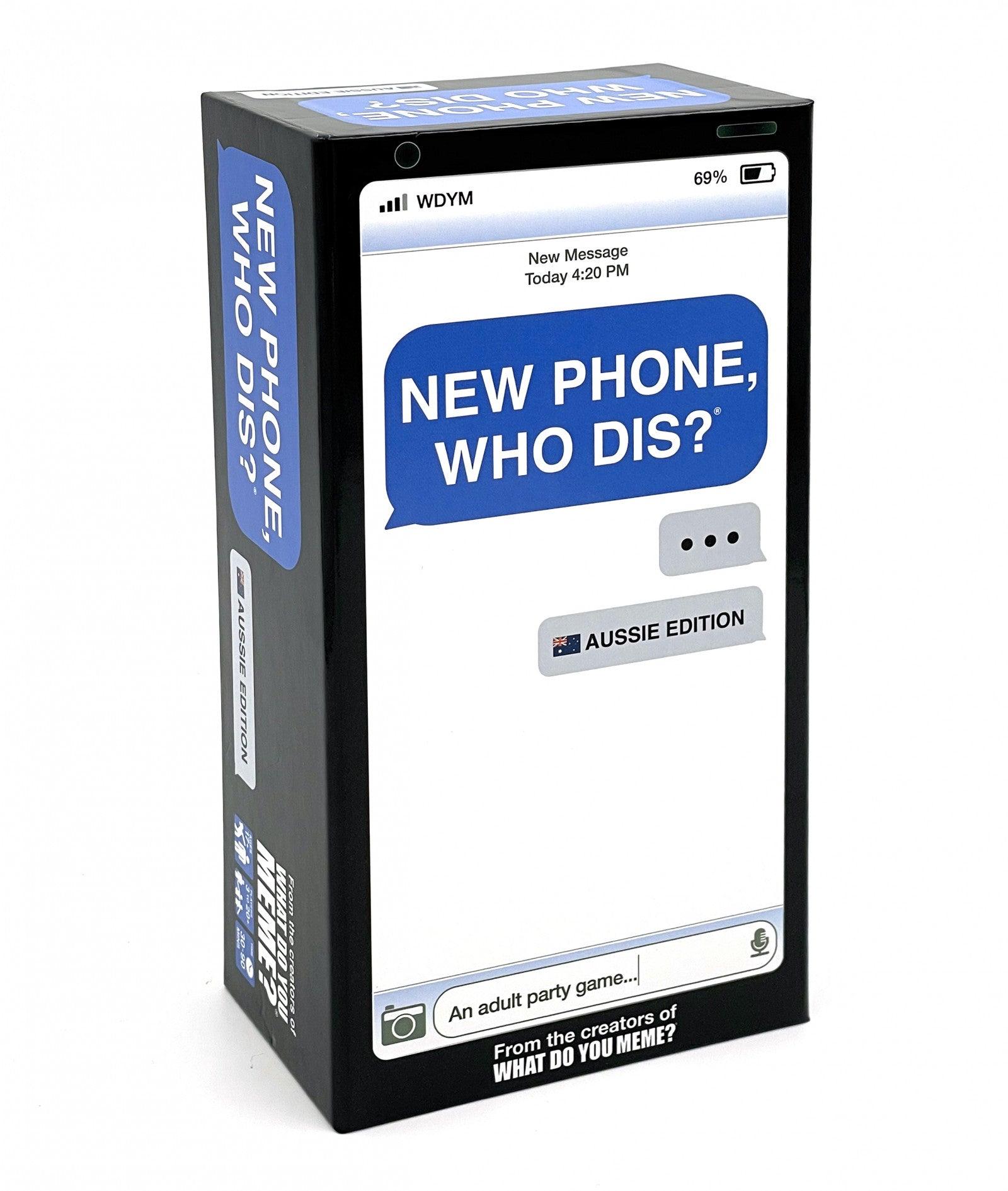 VR-104086 New Phone Who Dis? Aussie Edition - What Do You Meme - Titan Pop Culture