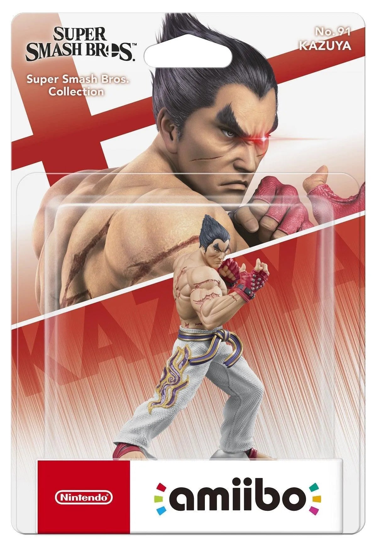 VR-104350 SWI amiibo Super Smash Bros. Collection - Kazuya No.91 - Nintendo - Titan Pop Culture