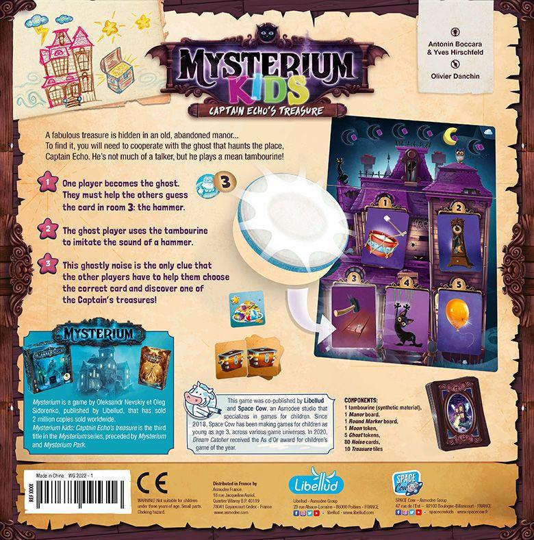 VR-104810 Mysterium Kids - Captain Echo's Treasure - Libellud - Titan Pop Culture