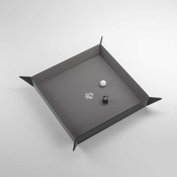 Gamegenic Magnetic Dice Tray Square Black/Gray
