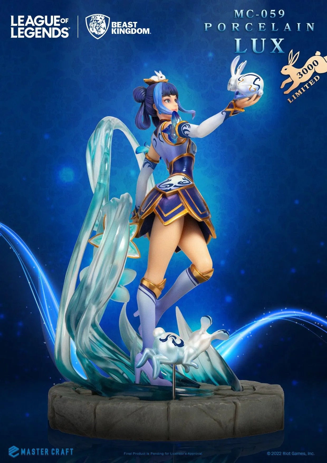 VR-105540 Beast Kingdom Master Craft League of Legends Master Craft Porcelain Lux - Beast Kingdom - Titan Pop Culture