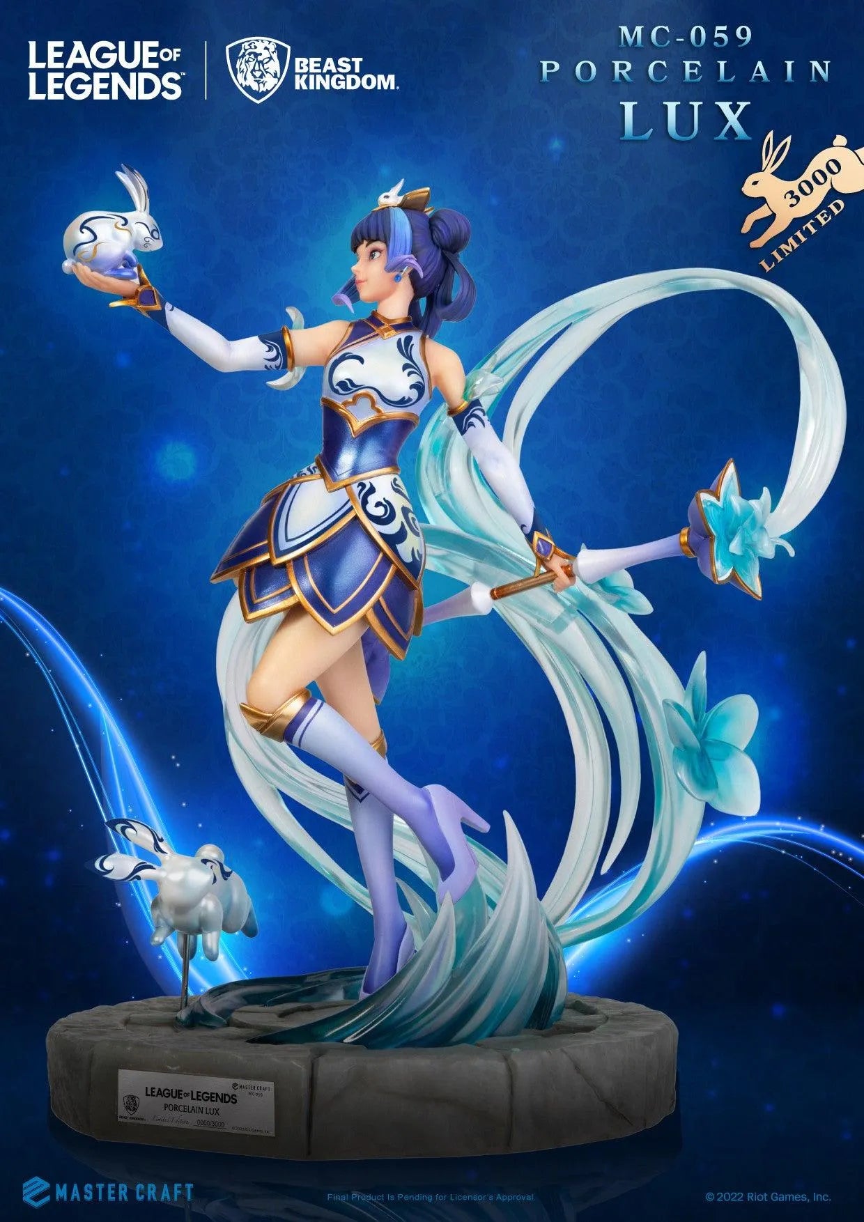 VR-105540 Beast Kingdom Master Craft League of Legends Master Craft Porcelain Lux - Beast Kingdom - Titan Pop Culture