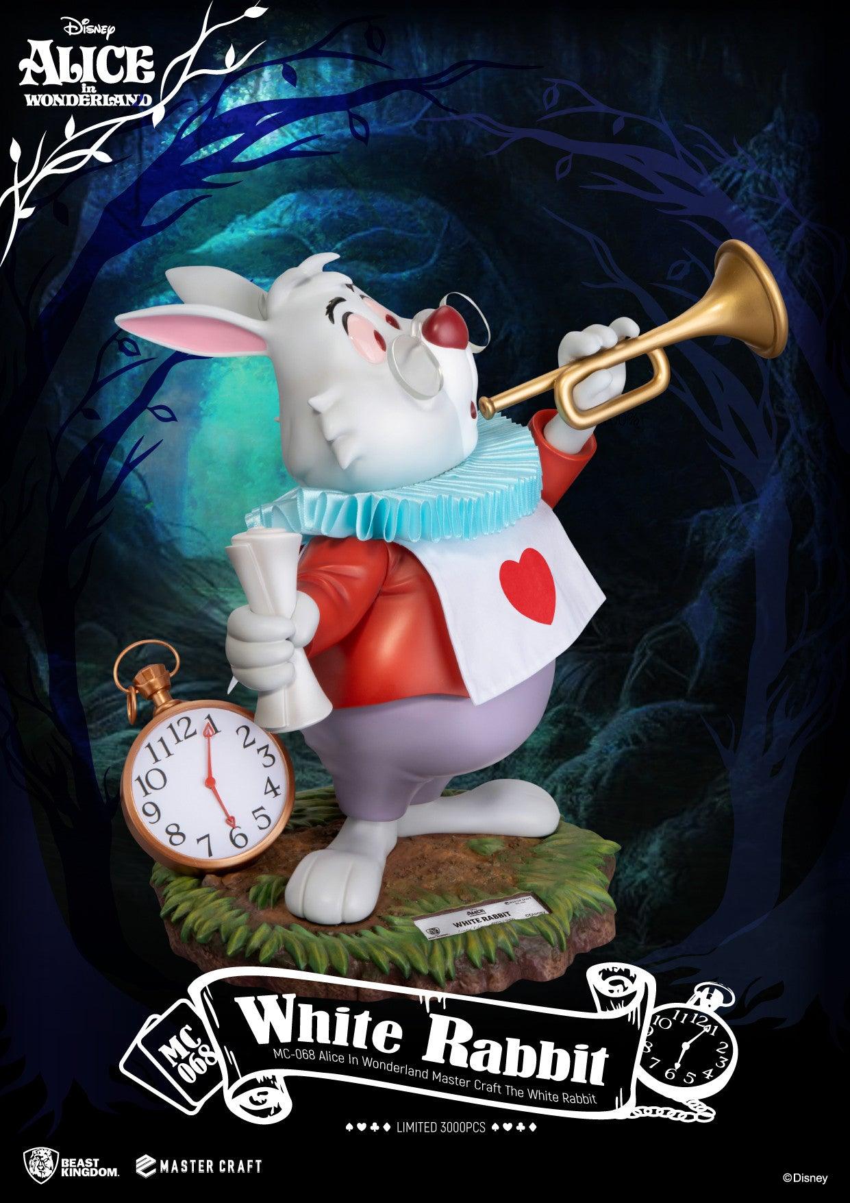 VR-105880 Beast Kingdom Master Craft Alice In Wonderland the White Rabbit - Beast Kingdom - Titan Pop Culture