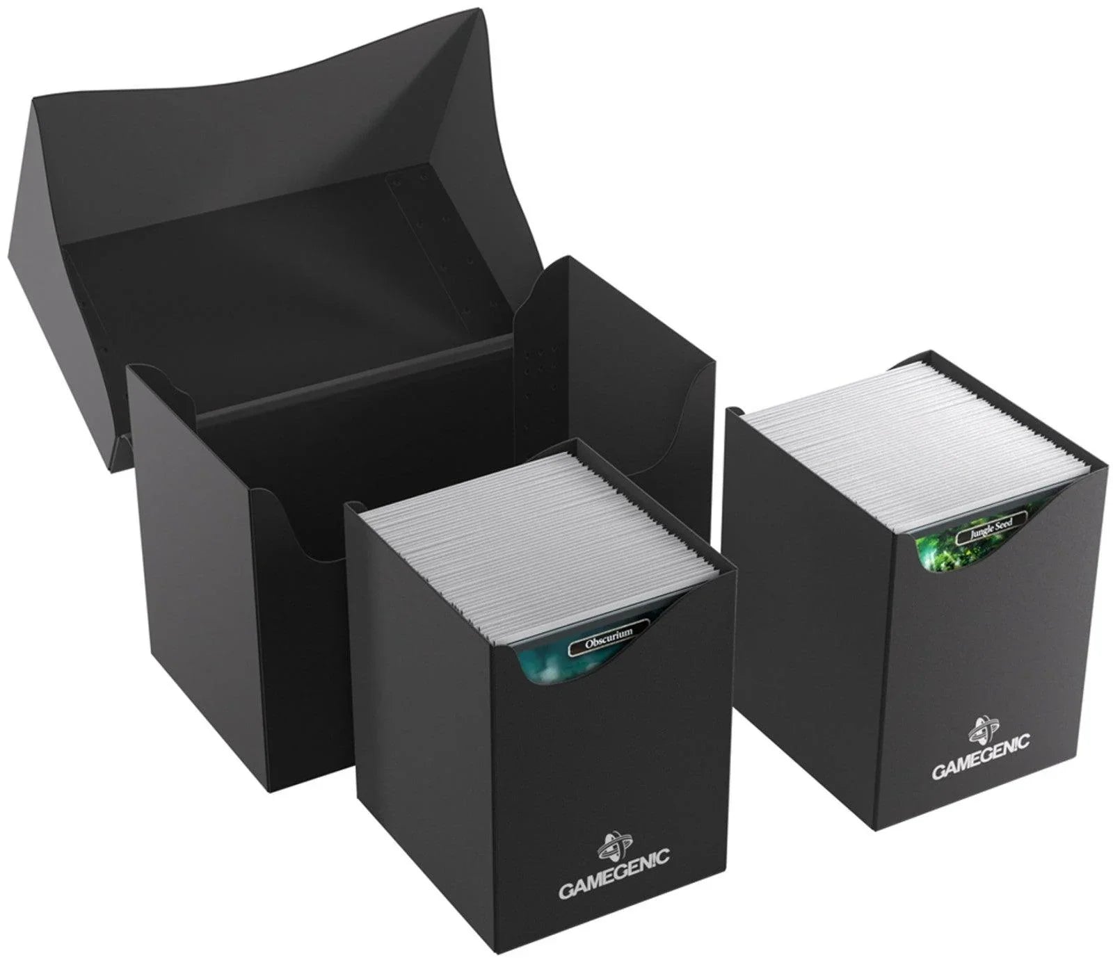 VR-106288 Gamegenic Double Deck Holder 200+ XL Black - Gamegenic - Titan Pop Culture