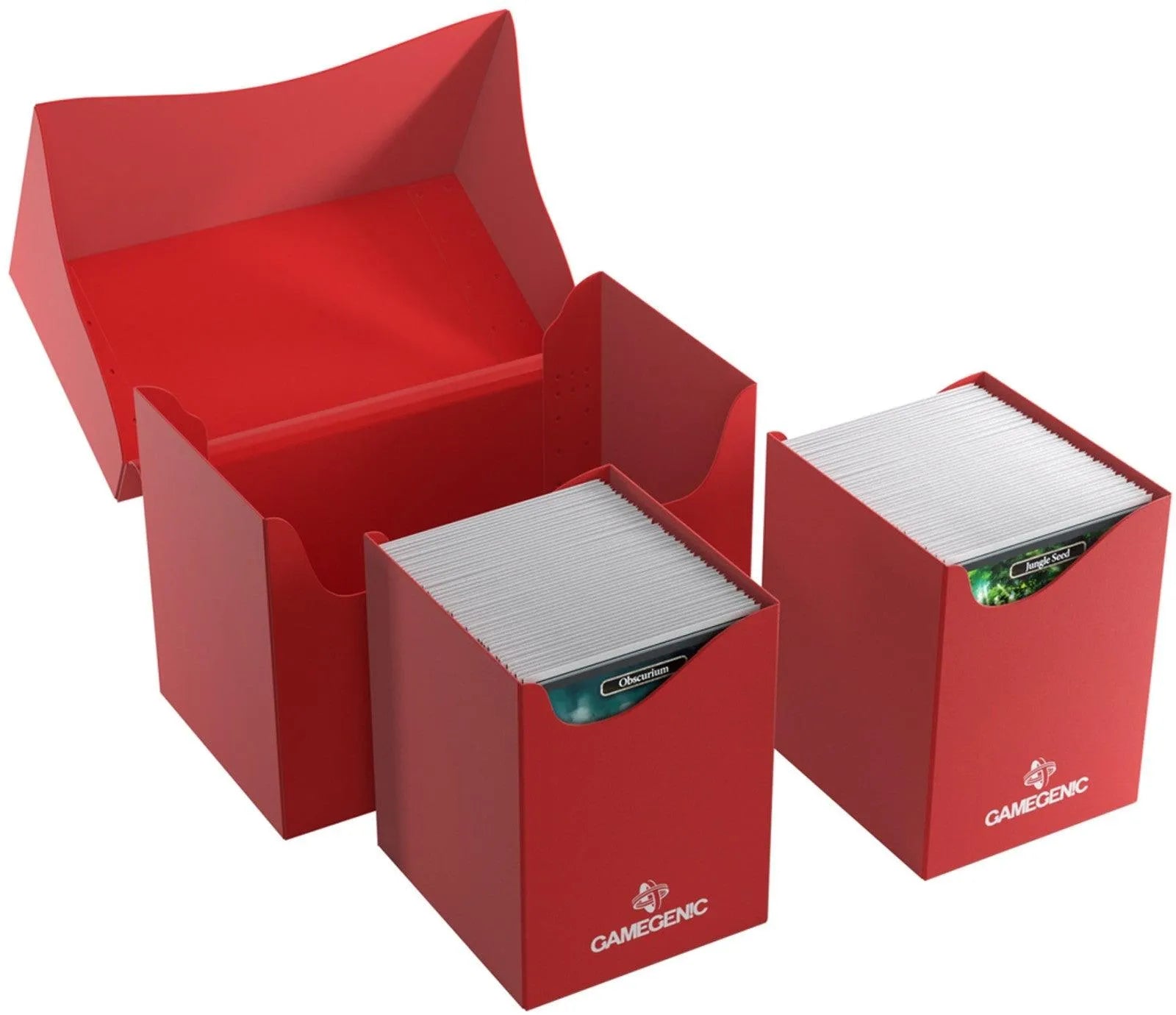 VR-106289 Gamegenic Double Deck Holder 200+ XL Red - Gamegenic - Titan Pop Culture