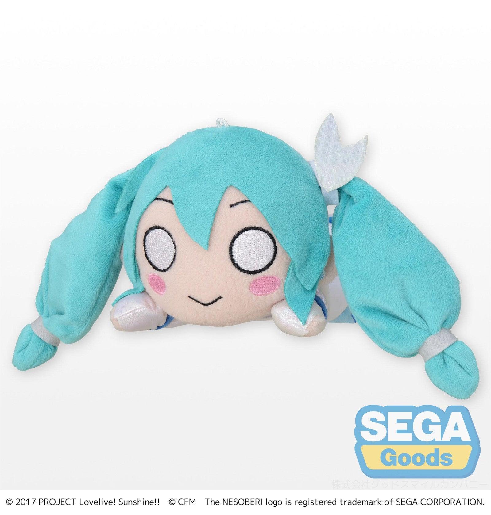 VR-106410 Love Live! Sunshine!! x Hatsune Miku NESOBERI (Lay-Down) Plush Hatsune Miku (S) - Good Smile Company - Titan Pop Culture