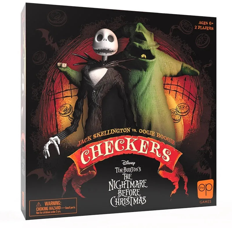 VR-106875 Checkers: Disney Tim Burton The Nightmare Before Christmas - The Op - Titan Pop Culture