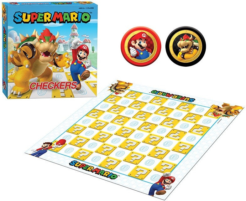 Super Mario vs Bowser Checkers International