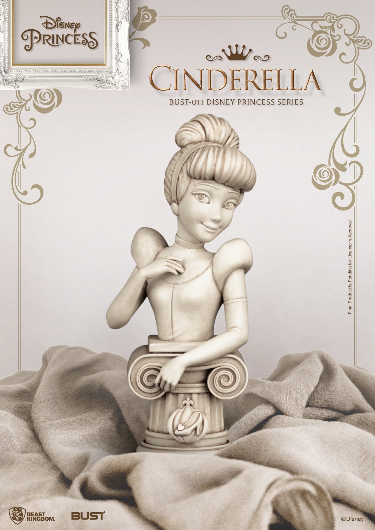 Beast Kingdom Bust Disney Princess Series Cinderella