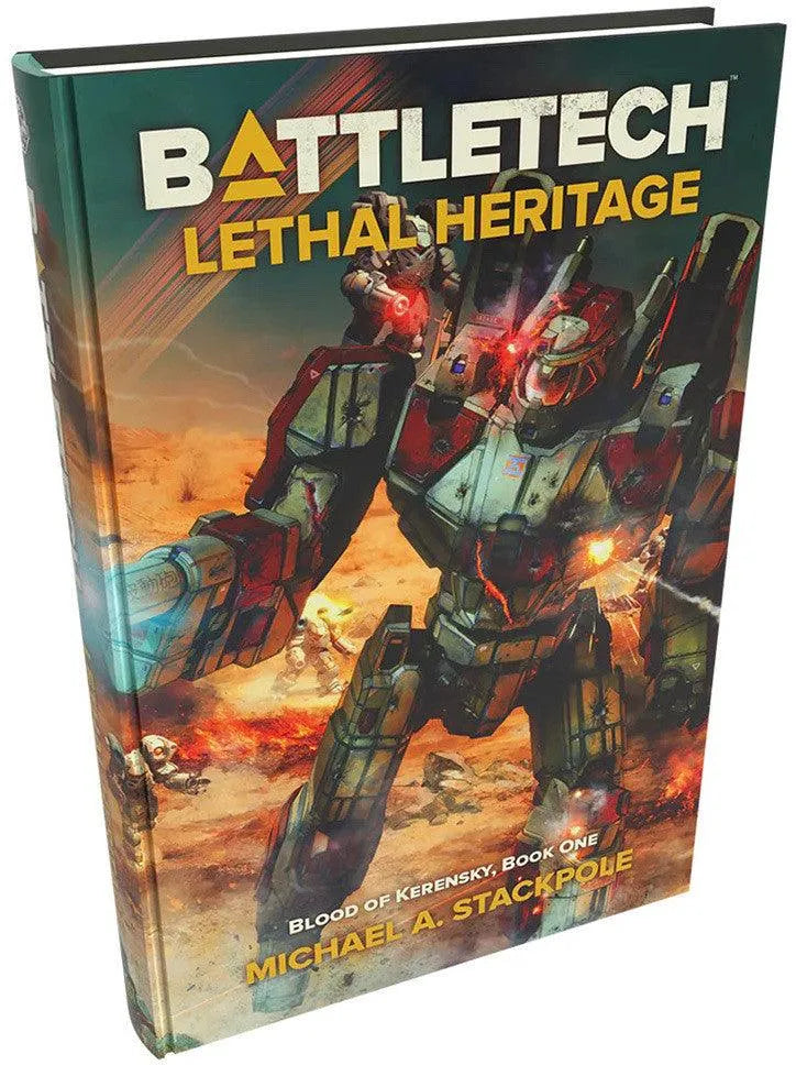 VR-107550 Battletech Lethal Heritage Premium Hardback - Battletech - Titan Pop Culture