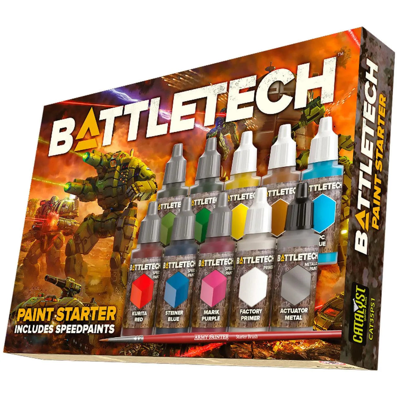 VR-107551 BattleTech Paint Starter - Battletech - Titan Pop Culture