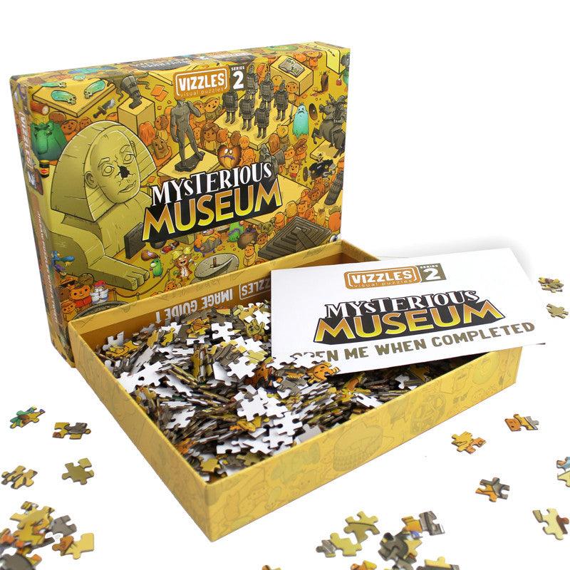 VR-107558 Vizzles Mysterious Museum 1000pc Jigsaw Puzzle - Vizzles - Titan Pop Culture