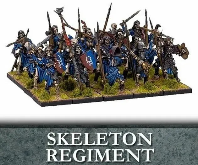 VR-107593 Kings Of War Undead Skeleton Regiment - Mantic Games - Titan Pop Culture