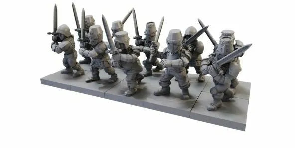 VR-107790 Kings Of War Halfling Stalwarts Battlegroup - Mantic Games - Titan Pop Culture