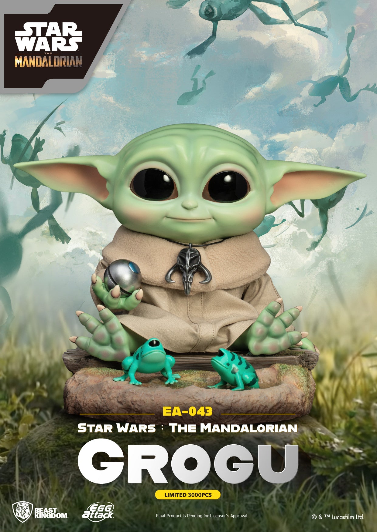 Beast Kingdom Egg Attack Star Wars the Mandalorian Grogu