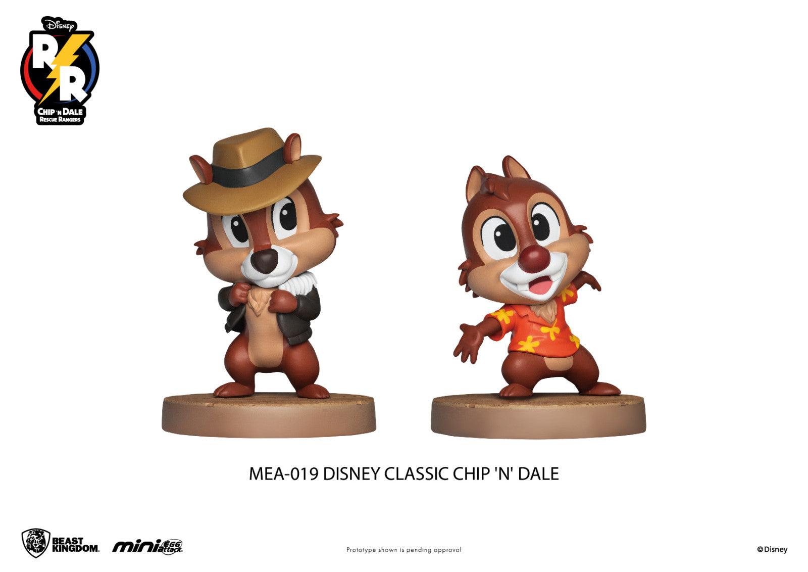 VR-110748 Beast Kingdom Mini Egg Attack Disney Classic Chip 'n' Dale (2 Pack) - Beast Kingdom - Titan Pop Culture