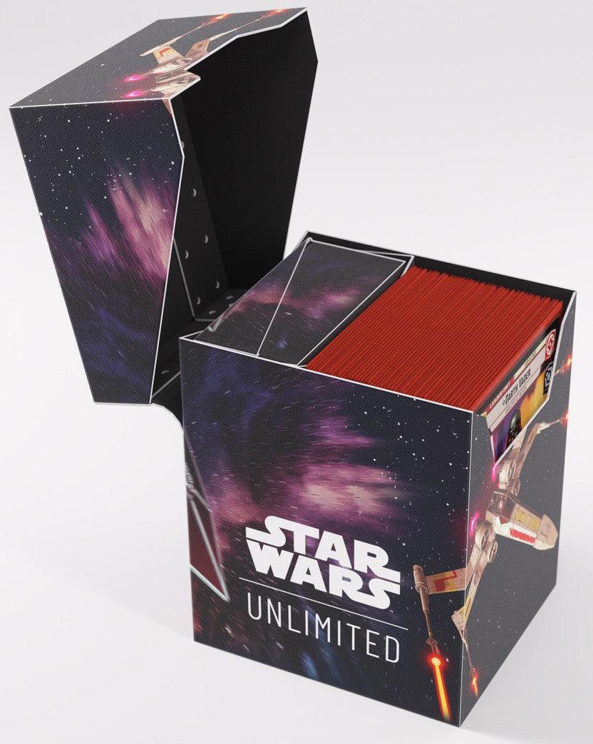 VR-110750 Gamegenic Star Wars Unlimited Soft Crate - X-Wing/TIE Fighter - Gamegenic - Titan Pop Culture