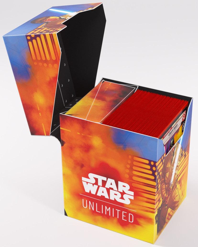 VR-110768 Gamegenic Star Wars Unlimited Soft Crate - Luke/Vader - Gamegenic - Titan Pop Culture