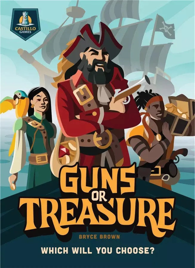 VR-111065 Guns or Treasure - Castillo Games - Titan Pop Culture