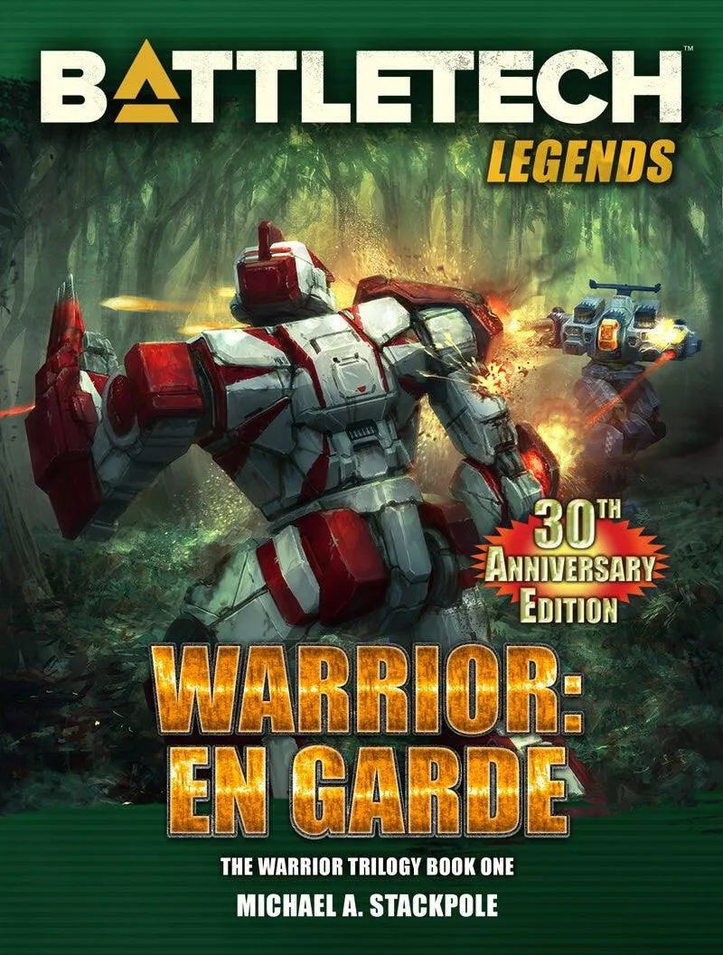 VR-111242 BattleTech Warrior En Garde (Hardback) - Catalyst Game Labs - Titan Pop Culture