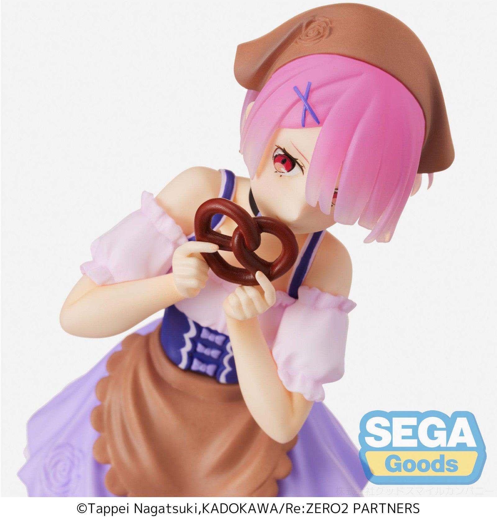 VR-111731 Re:ZERO Starting Life in Another World SPM Figure Ram Oktoberfest Version (re-run) - SEGA - Titan Pop Culture