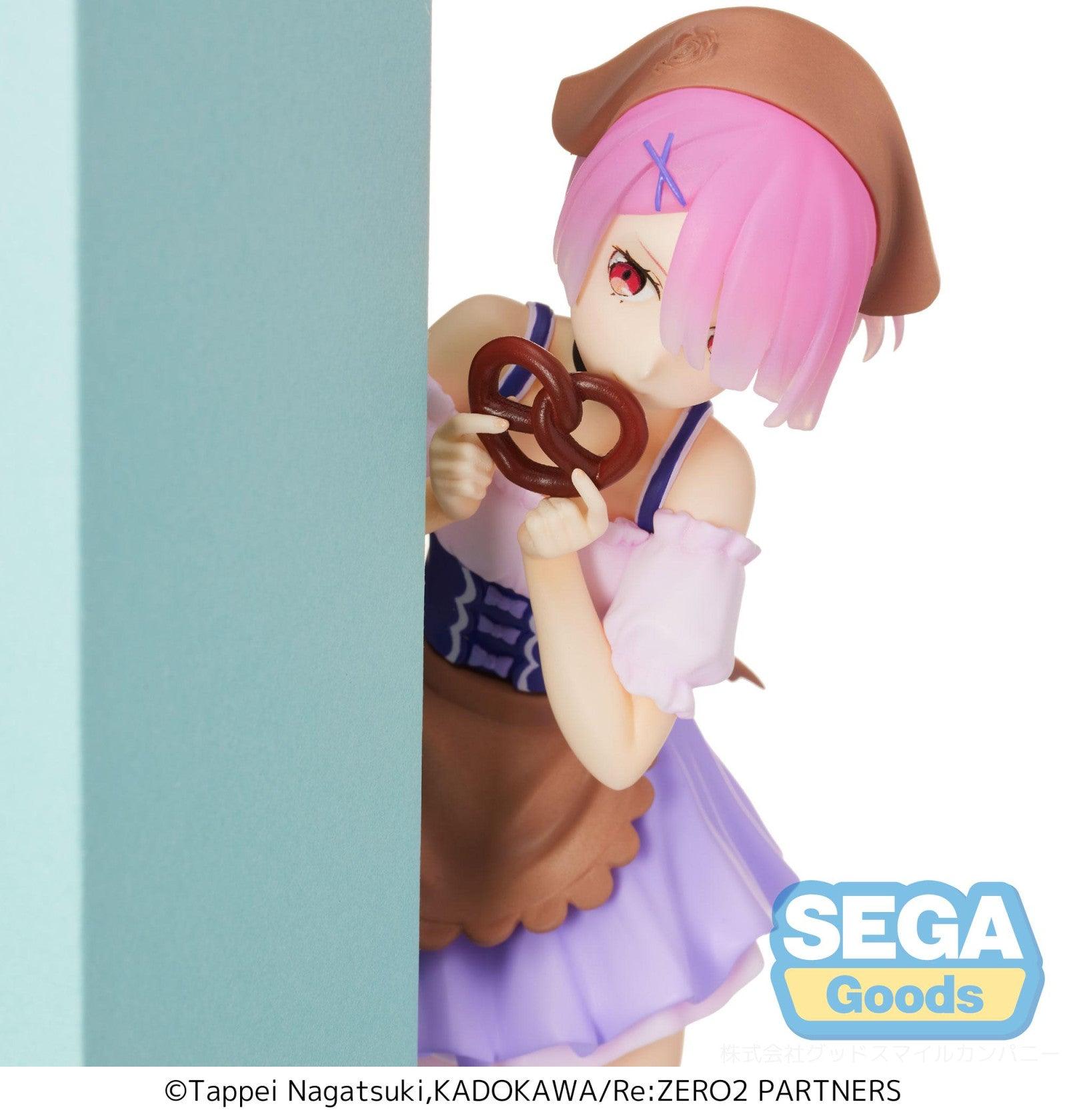 VR-111731 Re:ZERO Starting Life in Another World SPM Figure Ram Oktoberfest Version (re-run) - SEGA - Titan Pop Culture