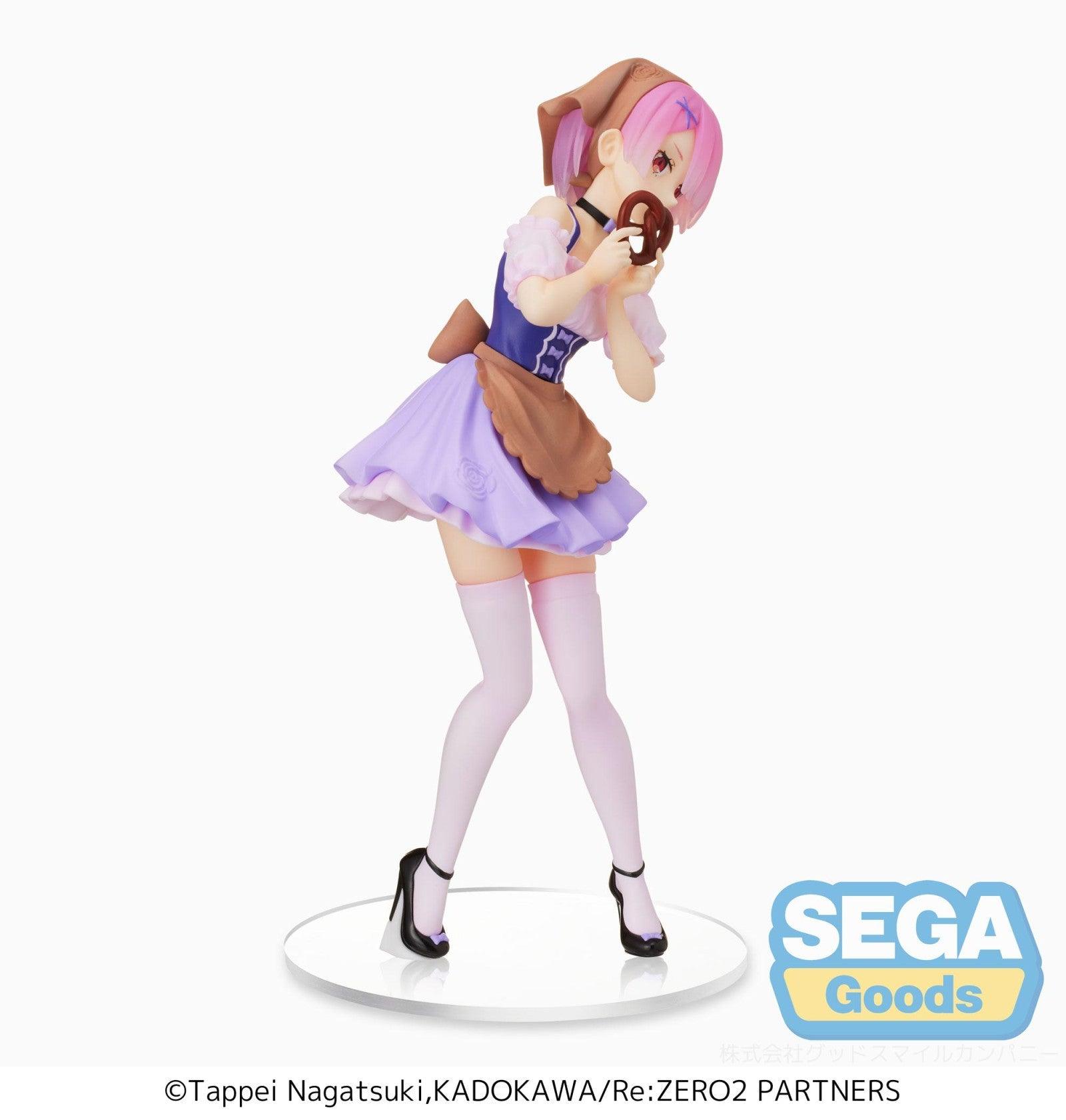 VR-111731 Re:ZERO Starting Life in Another World SPM Figure Ram Oktoberfest Version (re-run) - Sega - Titan Pop Culture