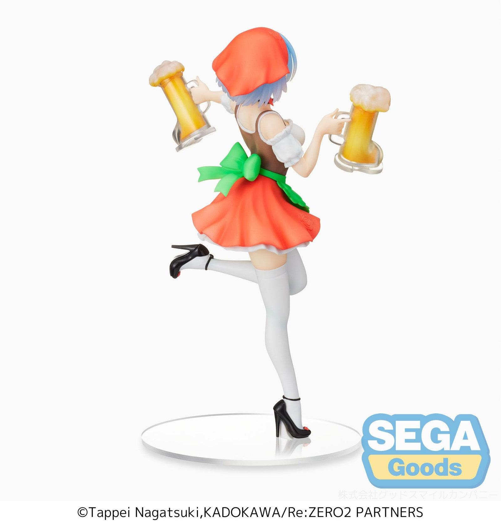VR-111733 Re:ZERO Starting Life in Another World SPM Figure Rem Oktoberfest Version (re-run) - Sega - Titan Pop Culture