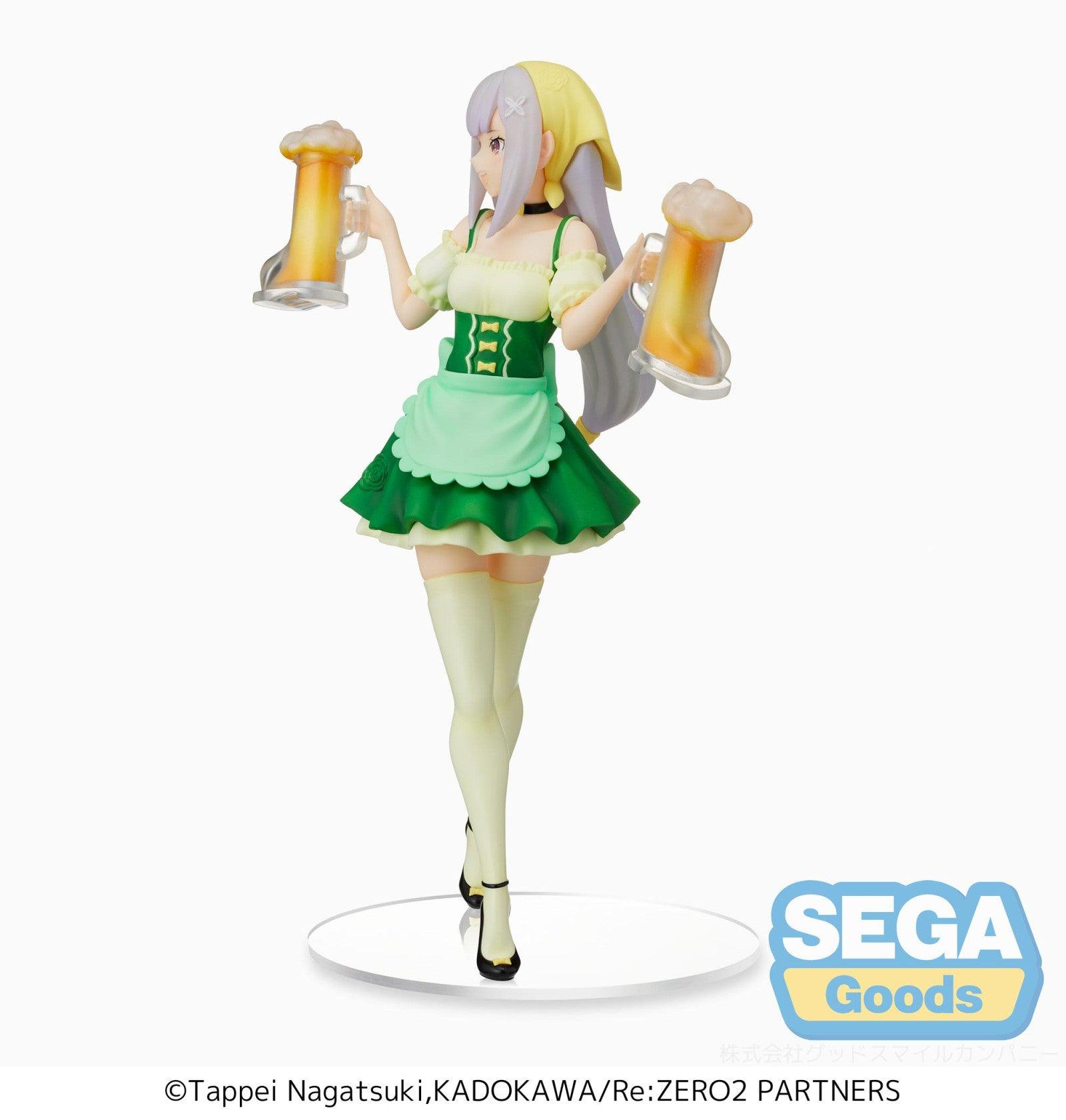 VR-111748 Re:ZERO Starting Life in Another World SPM Figure Emilia Oktoberfest Version (re-run) - Sega - Titan Pop Culture