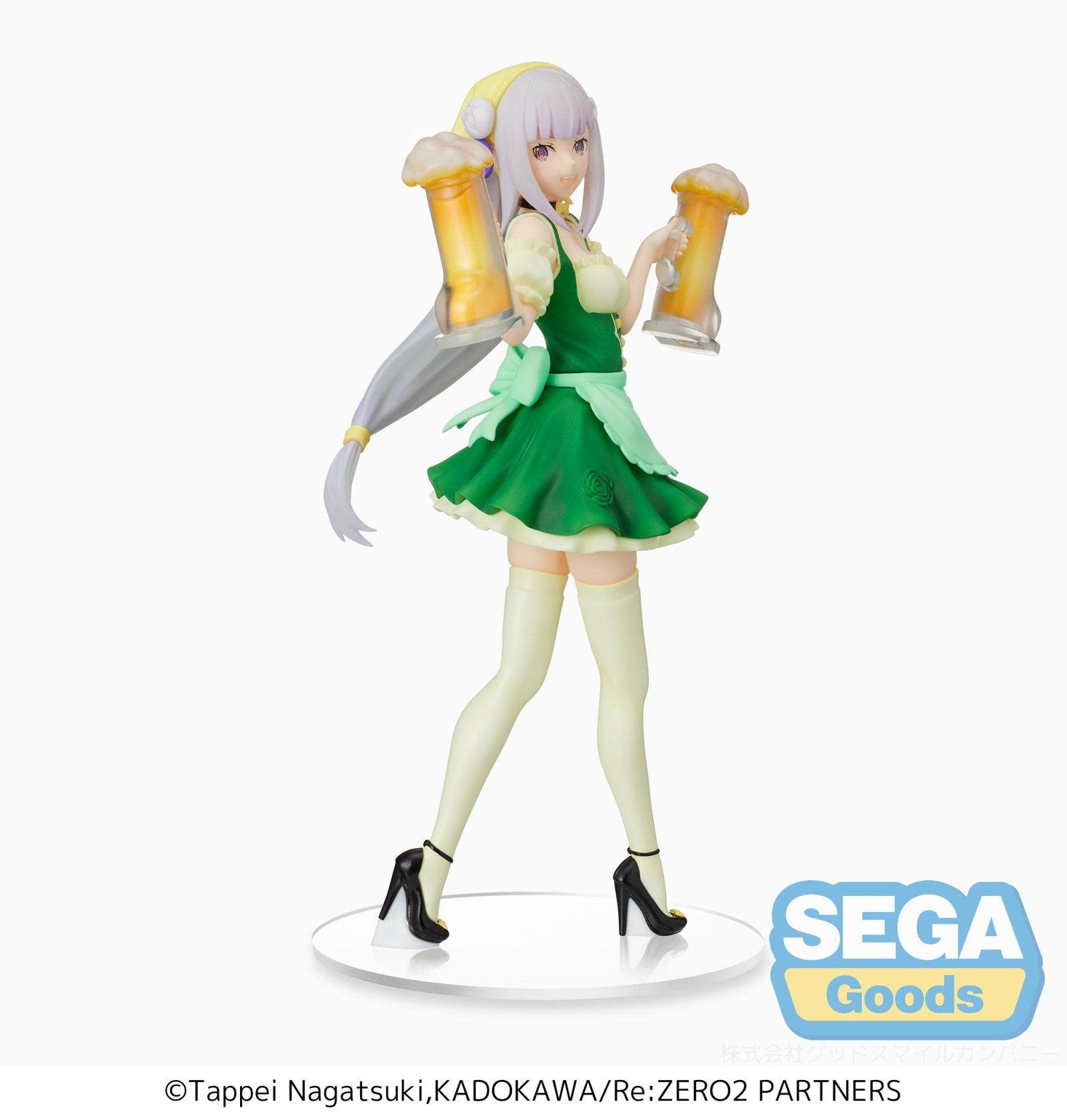 VR-111748 Re:ZERO Starting Life in Another World SPM Figure Emilia Oktoberfest Version (re-run) - SEGA - Titan Pop Culture