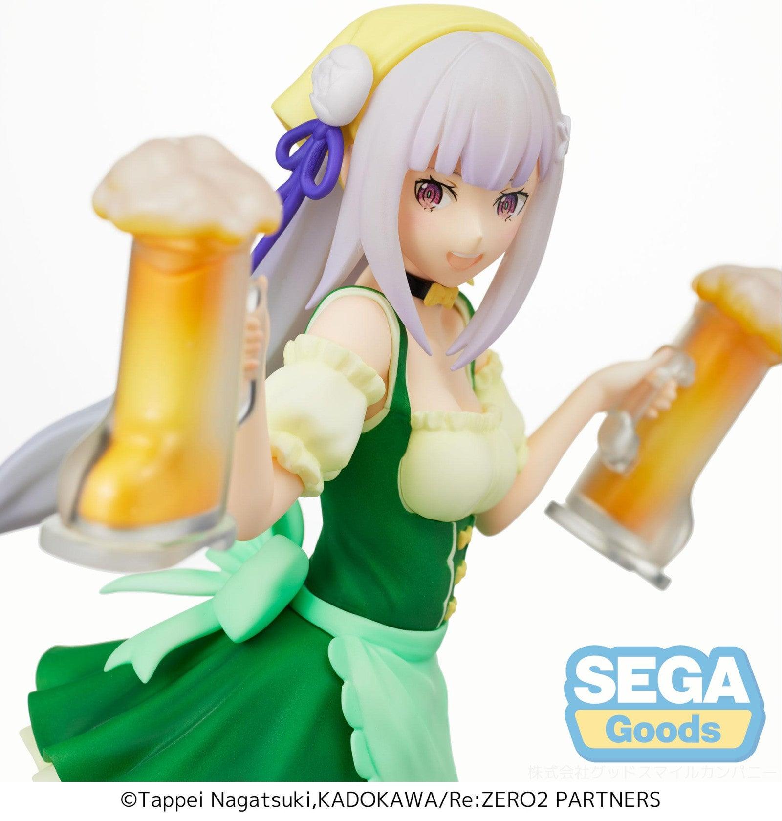 VR-111748 Re:ZERO Starting Life in Another World SPM Figure Emilia Oktoberfest Version (re-run) - SEGA - Titan Pop Culture