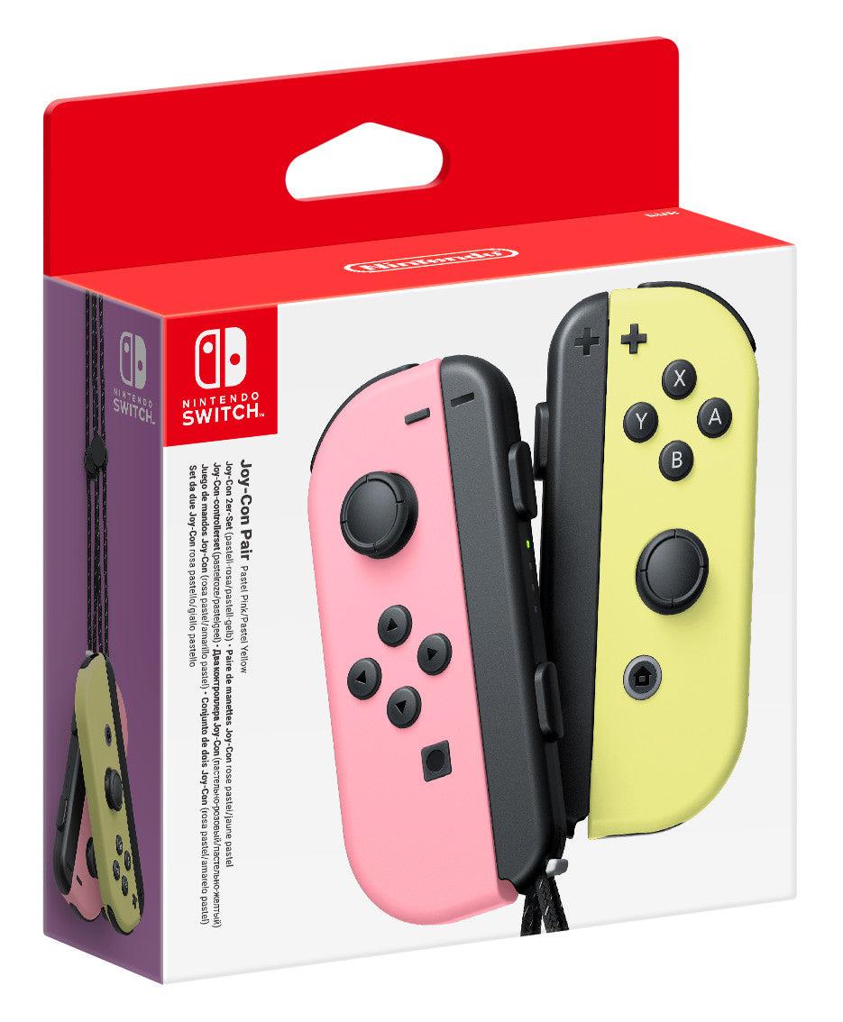 VR-111801 SWI Joy-Con Pair Controller - Pastel Pink/Pastel Yellow - Nintendo - Titan Pop Culture