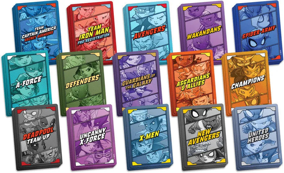VR-111919 Marvel United Team Decks - CMON - Titan Pop Culture