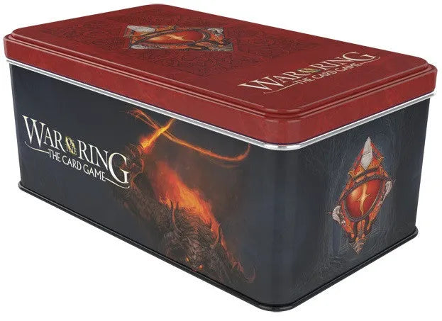 VR-111923 War of the Ring The Card Game Shadow Card Box and Sleeves (Balrog version) - Ares Games - Titan Pop Culture