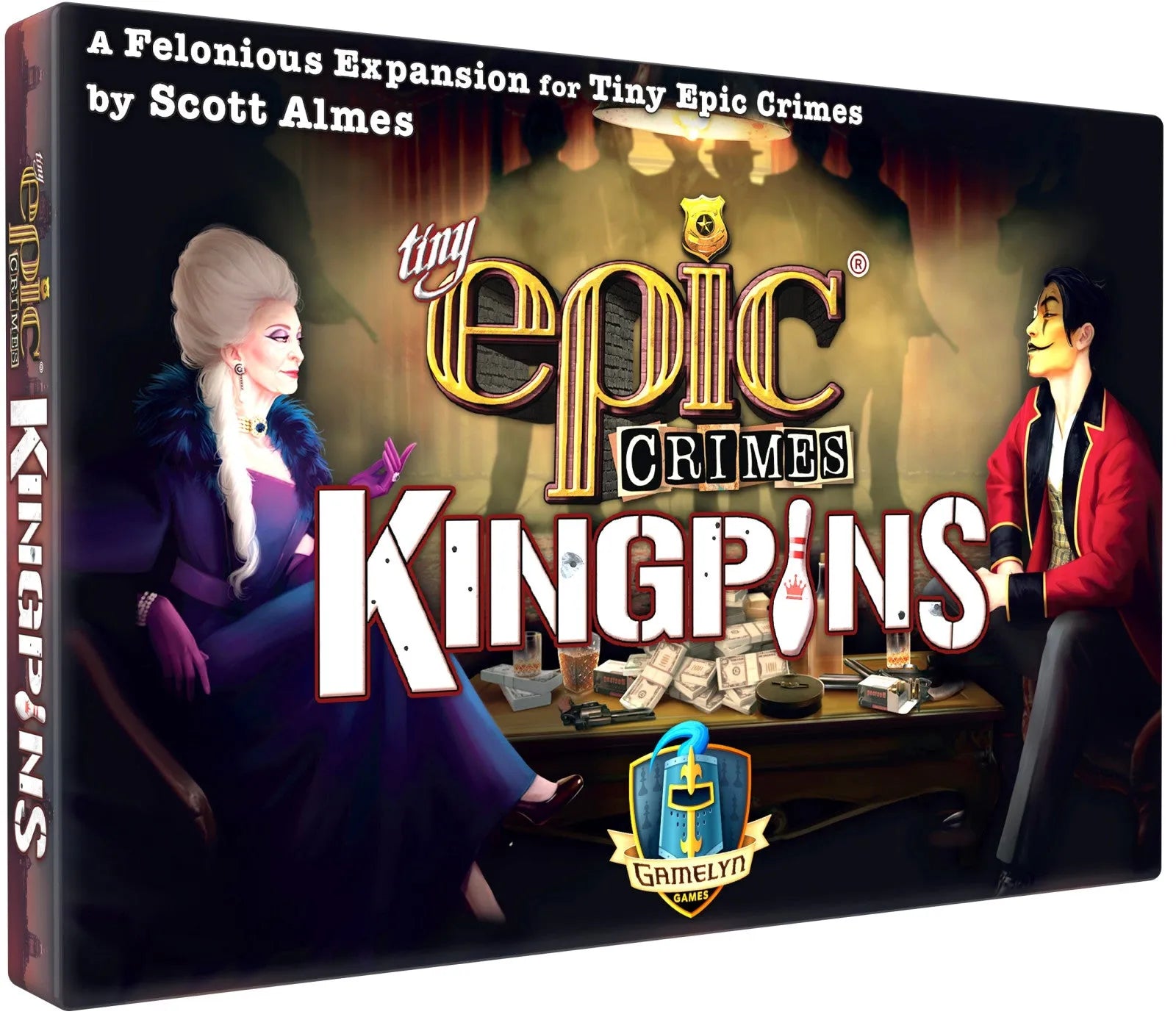 Tiny Epic Crimes Kingpins Expansion