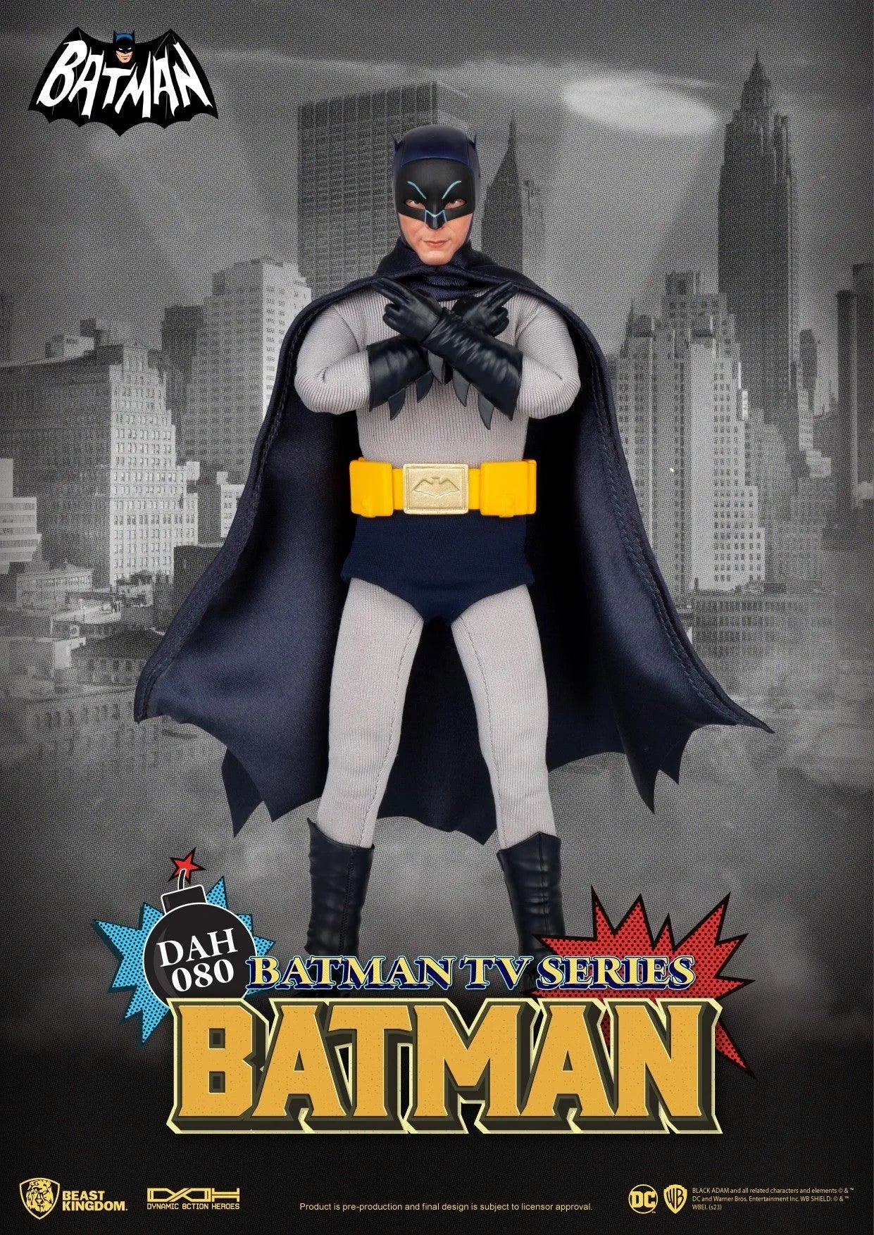 VR-112814 Beast Kingdom Dynamic Action Heroes Batman TV Series Batman - Beast Kingdom - Titan Pop Culture