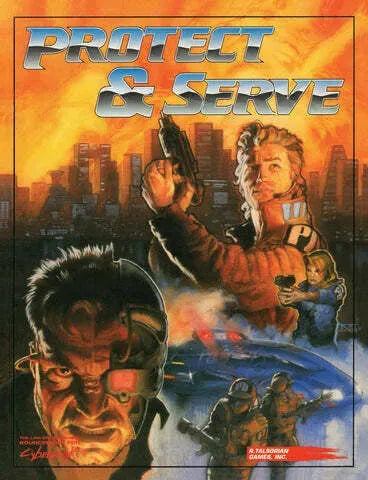 VR-112829 Cyberpunk 2020 RPG Protect and Serve - Ross Talsorian Games - Titan Pop Culture