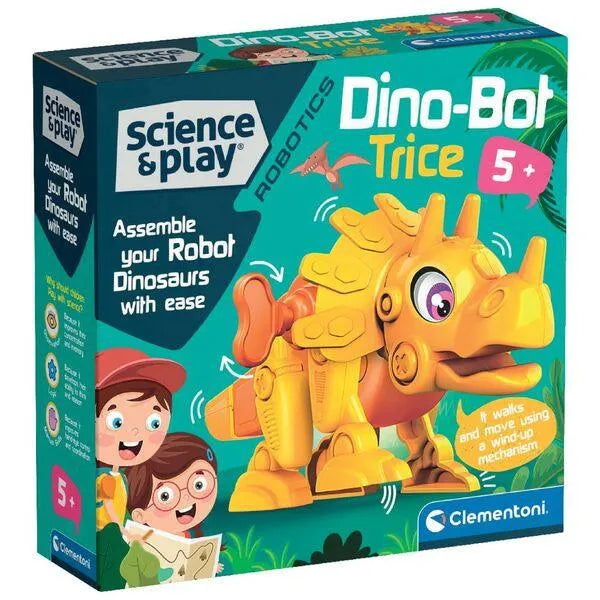 VR-113310 Clementoni Science and Play Robotics Dino Bot Triceratop - Clementoni - Titan Pop Culture