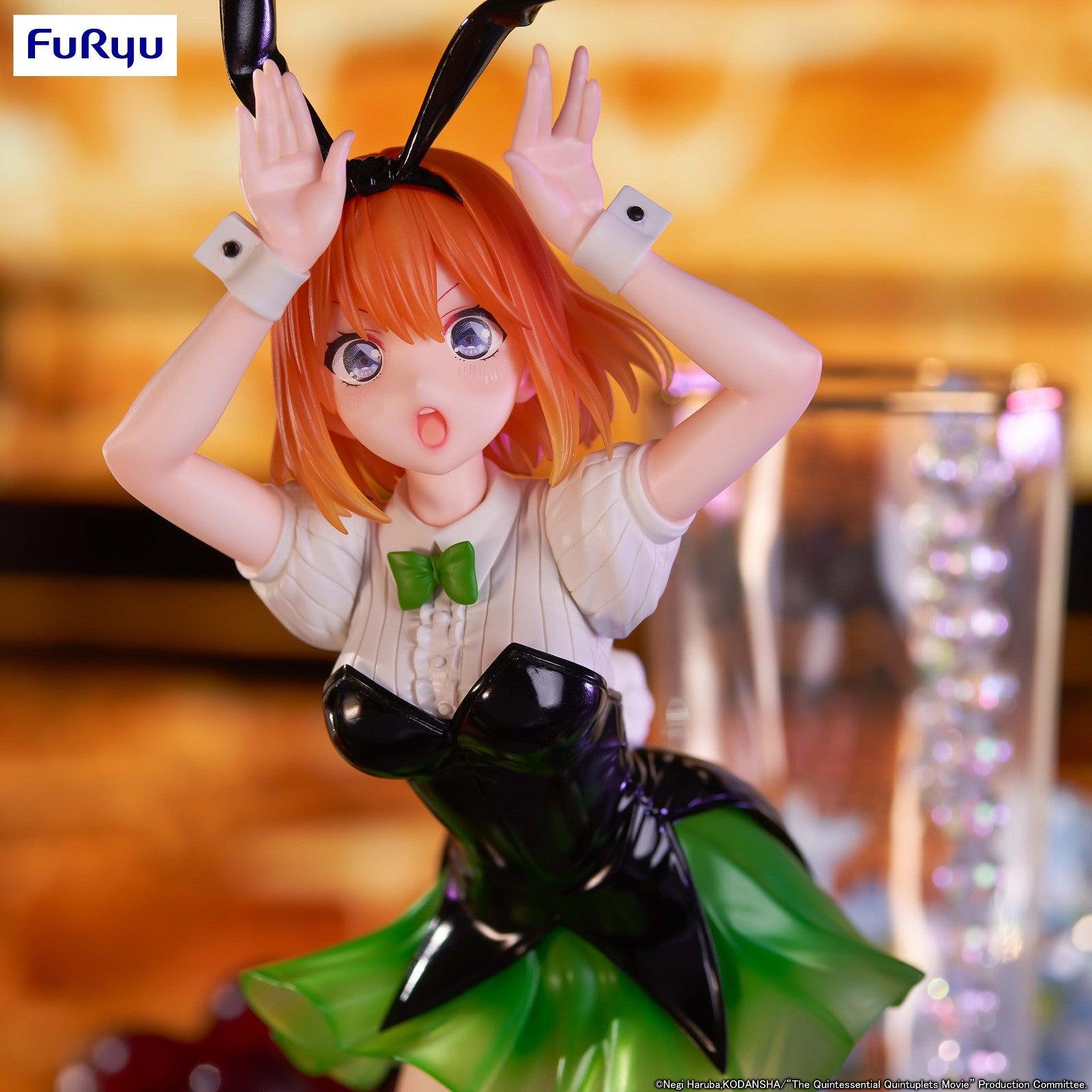 VR-113370 The Quintessential Quintuplets Movie Trio Try It Figure Yotsuba Nakano Bunnies Version - Good Smile Company - Titan Pop Culture