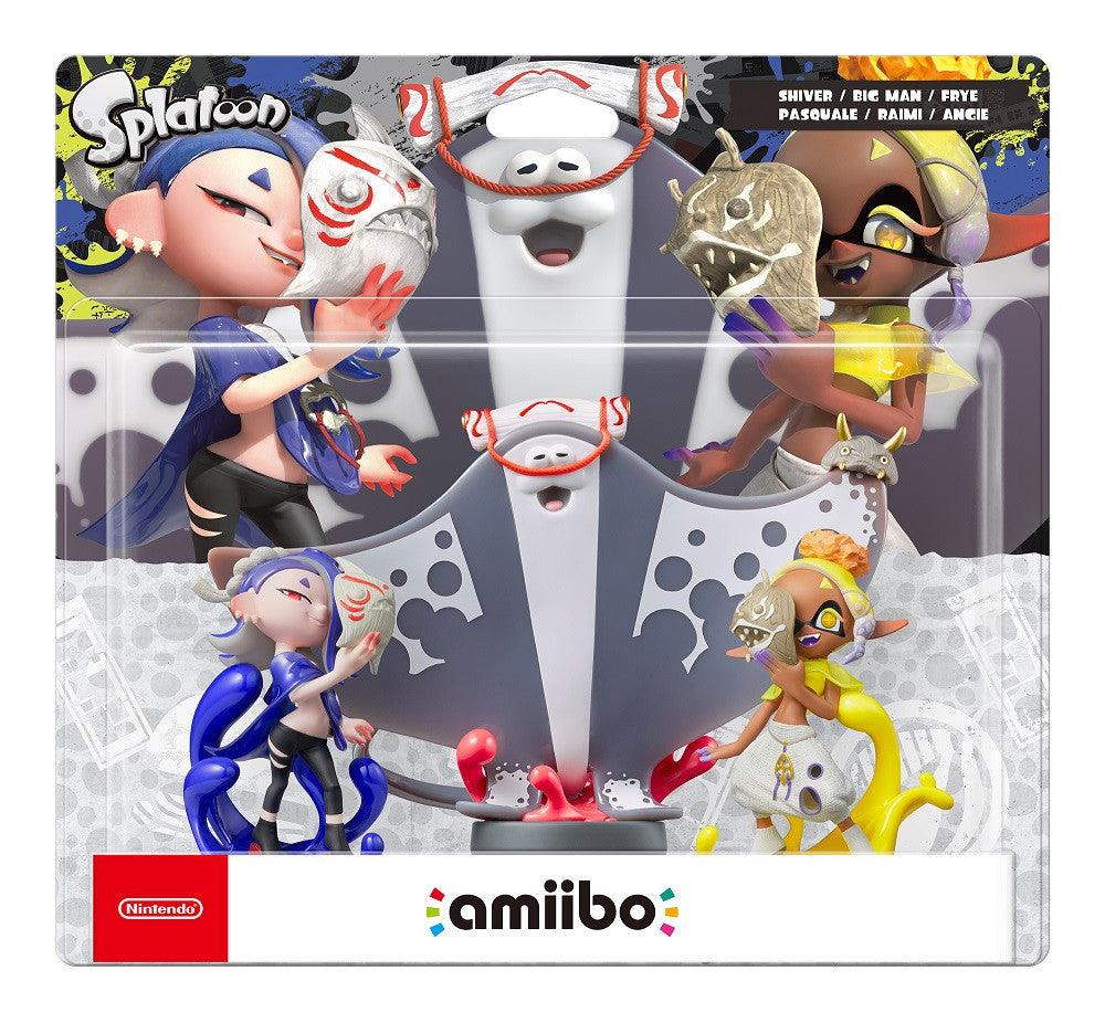 SWI amiibo Deep Cut Set - Shiver, Frye & Big Man Video Games / Accessories by Nintendo | Titan Pop Culture