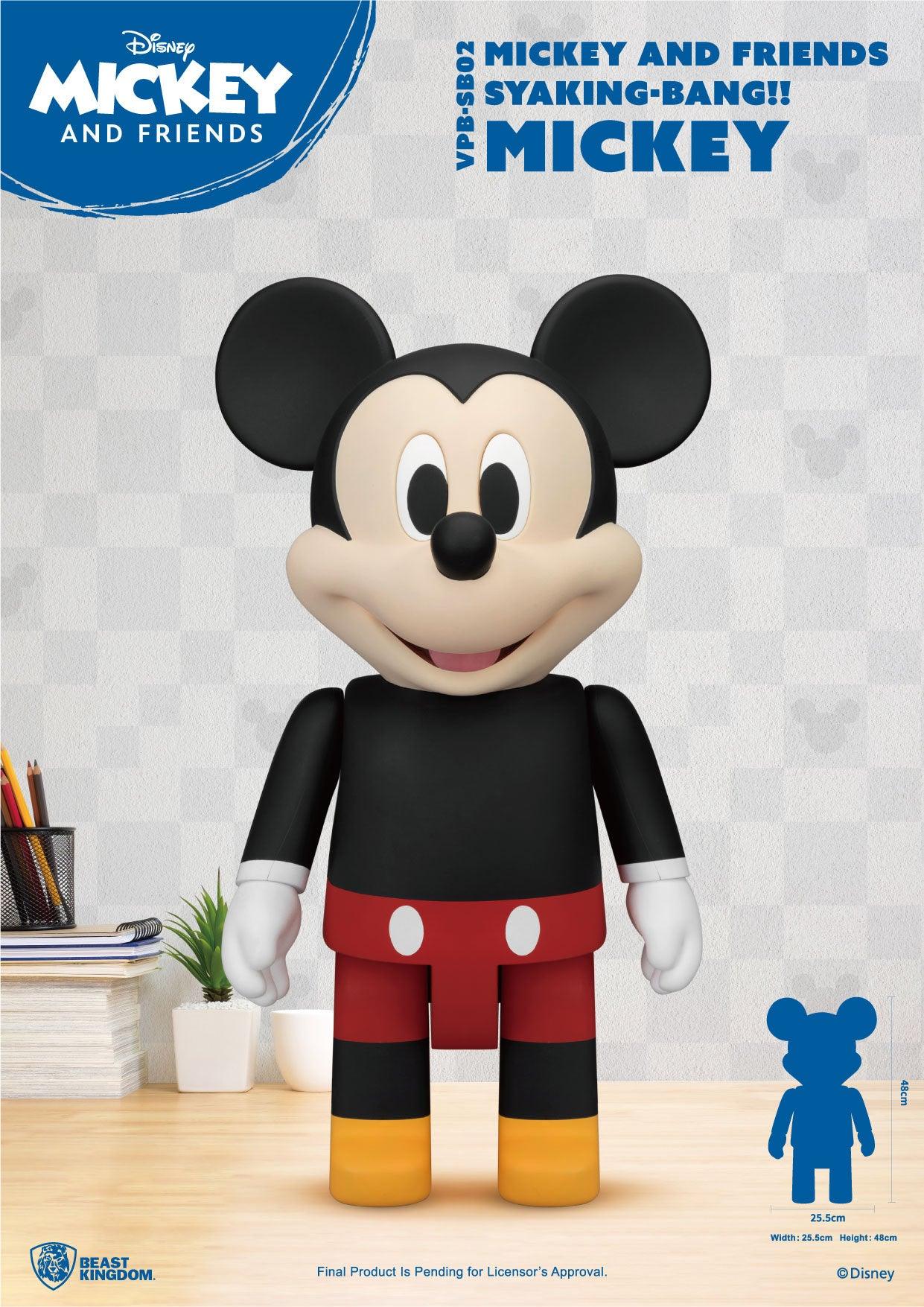 VR-114099 Beast Kingdom Piggy Bank Vinyl Large Mickey and Friends SYAKING-BANG!! Mickey Mouse - Beast Kingdom - Titan Pop Culture