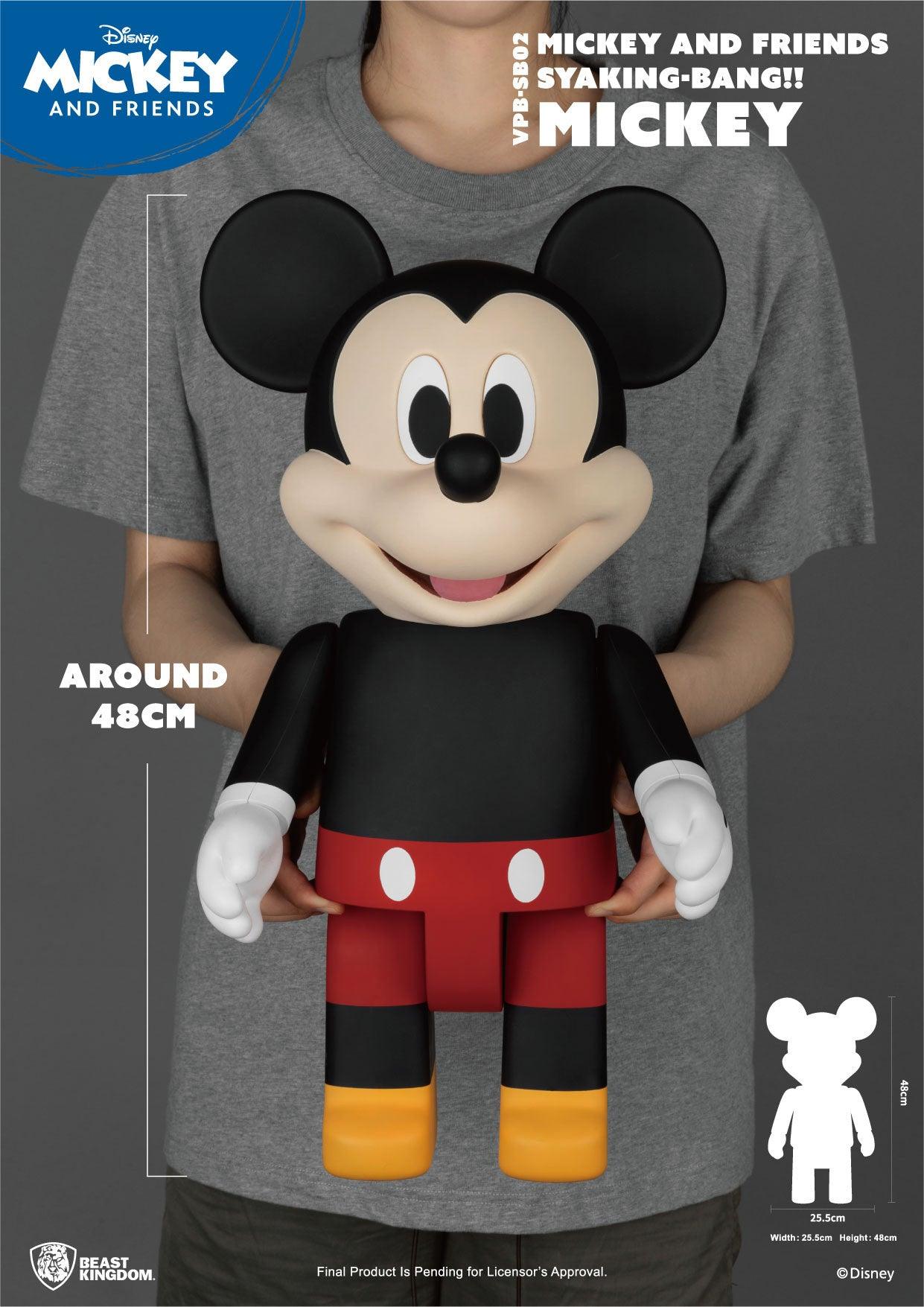 VR-114099 Beast Kingdom Piggy Bank Vinyl Large Mickey and Friends SYAKING-BANG!! Mickey Mouse - Beast Kingdom - Titan Pop Culture