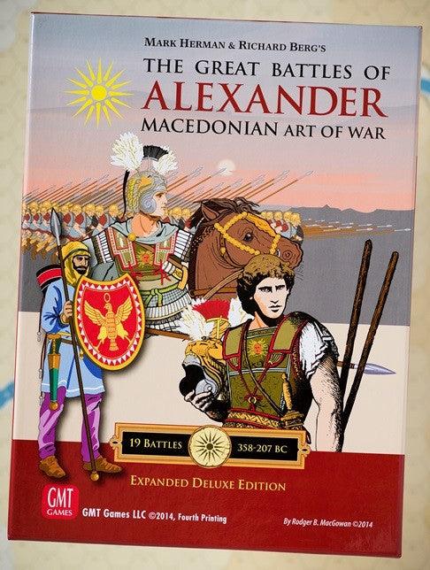 VR-114140 Great Battles of Alexander Expanded Deluxe Edition - GMT - Titan Pop Culture