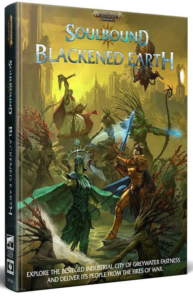 VR-114555 Warhammer Age of Sigmar Soulbound RPG Blackened Earth - Cubicle 7 - Titan Pop Culture